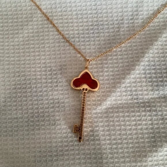 Tiffany & Co. Tiffany T Smile 18k Yellow Gold Mini Pendant Necklace - Picture 6 of 12